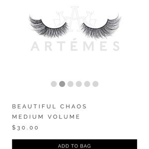 Artemis Beautiful Chaos mink lashes NIB